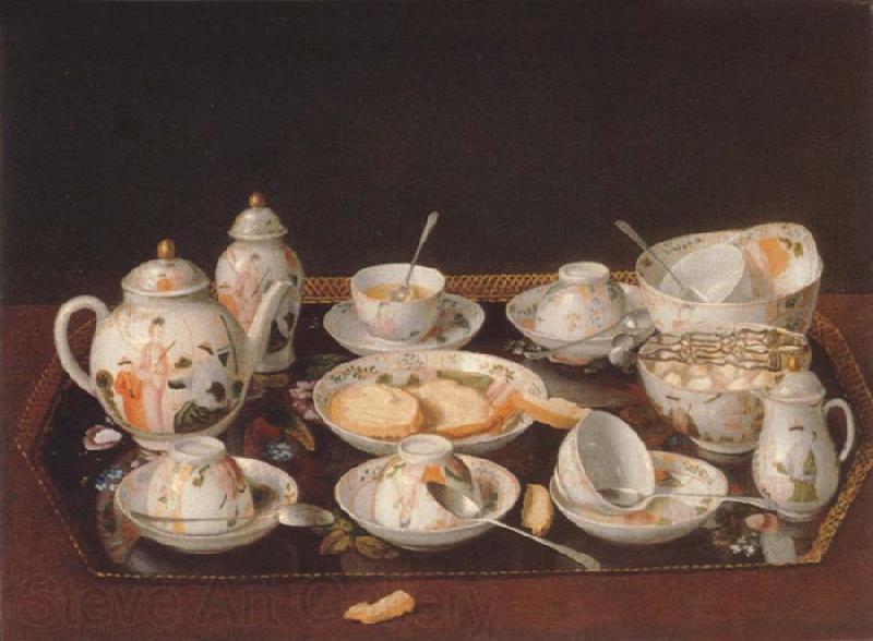 Jean-Etienne Liotard Tea service France oil painting art